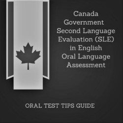 Canada Government SLE (English) - Oral Language Assessment - TIPS (reference guide)