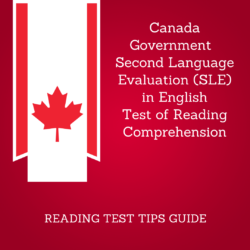 Canada Government SLE (English) - Test of Reading Comprehension - TIPS (reference guide)
