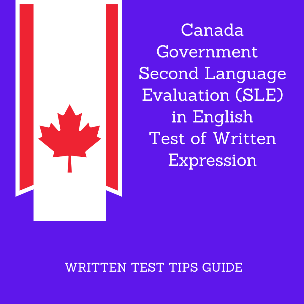 canada-government-sle-english-test-of-written-expression-tips